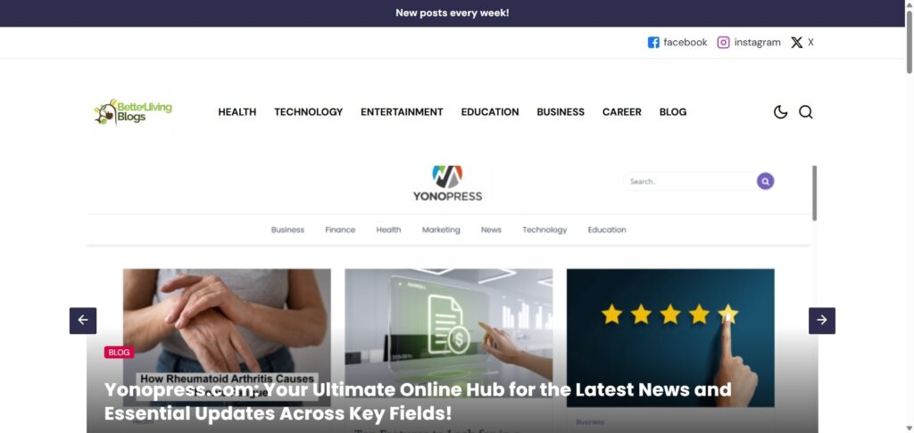 Better Living Blog: Your Go-To Online Hub for News, Updates, and Insights